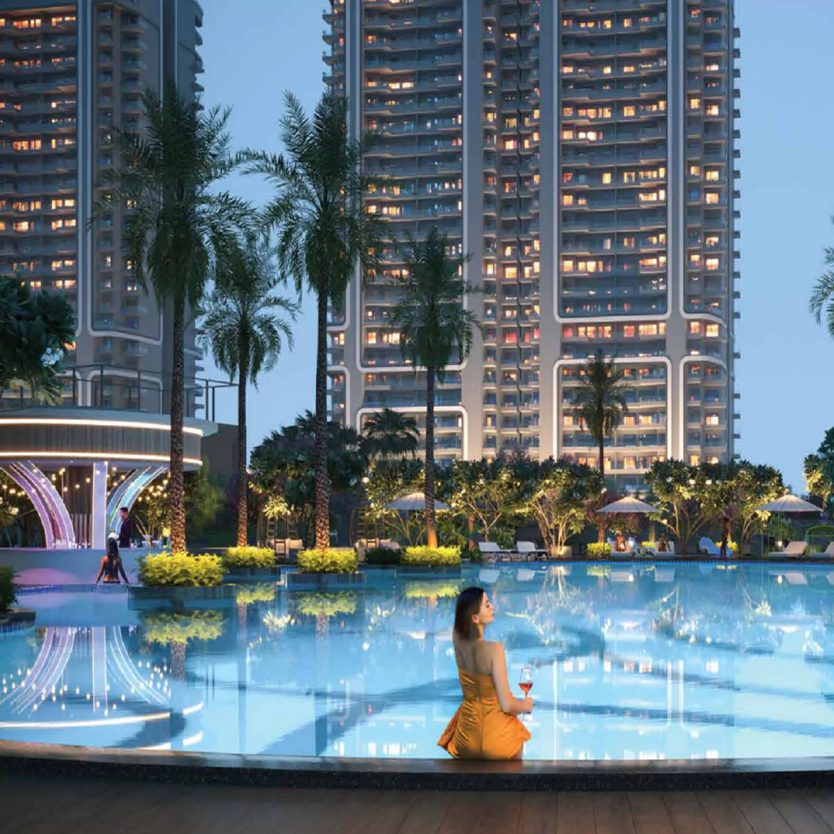 Smartworld Manesar Aerial View